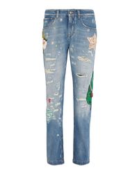 Dolce & Gabbana Blue Denim Pants