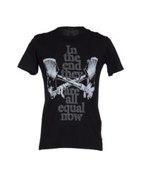 Surface To Air Black T-shirt for men