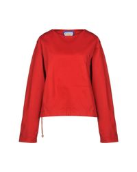 Acne Red Blouse