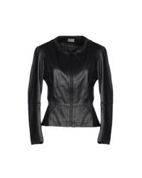 penny black leather jacket
