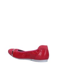 hogan ballet flats