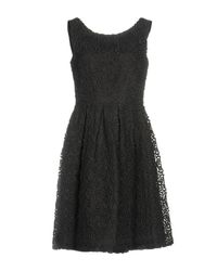 P.A.R.O.S.H. Gray Short Dress