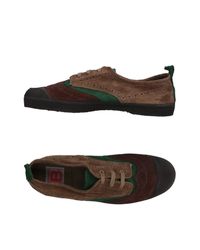 Bensimon Leather Lace-up Shoes in Dark Brown (Brown) for Men - Lyst