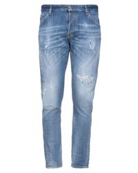 Pantalones vaqueros DSquared² de Denim de color Azul para hombre - Lyst