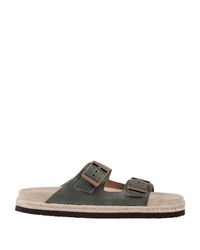 Brunello Cucinelli - Green Sandals for Men - Lyst