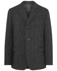 Issey Miyake Gray Blazer for men