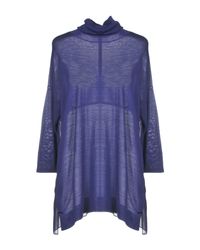 Calvin Klein Purple Turtleneck