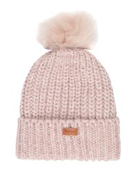 Barbour Hat in Blush (Pink) - Lyst