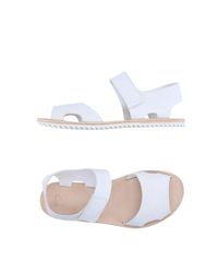 Pedro Garcia White Sandals