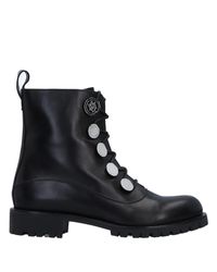 Alexander McQueen Black Ankle Boots