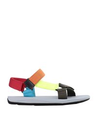 Sandalias Camper de Tejido sintético de color Amarillo para hombre - Lyst