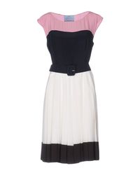 Prada Black Knee-length Dress