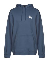 Sudadera Stussy de Polar de color Azul para hombre | Lyst