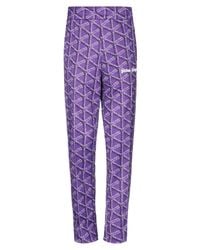 Pantaloni della tuta monogram 'Storm' da Uomo di Palm Angels in Viola | Lyst