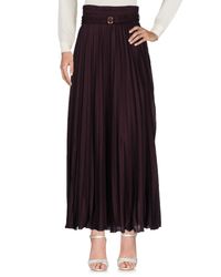 Class Roberto Cavalli Purple Long Skirt