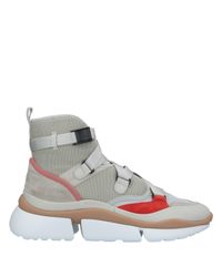 Chloé High-top sneakers for Women - Up to 52% off at Lyst.com