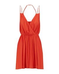 Rebecca Minkoff Orange Short Dress