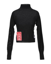 Kappa Kontroll Wool Turtleneck in Black | Lyst UK