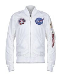 Alpha Industries Jacke in White für Herren