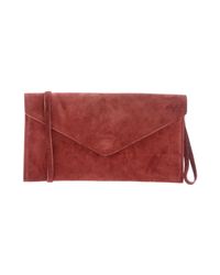 Sac A Main Cuir Bebe En Coloris Rouge Lyst