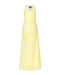 Boutique Moschino Yellow Long Dress