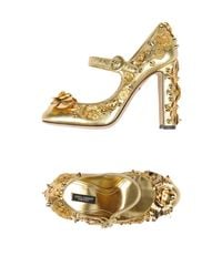 Dolce & Gabbana Metallic Pump