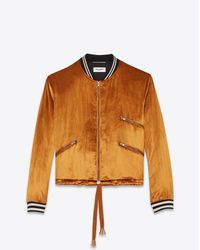 Saint Laurent Metallic Casual Jackets for men