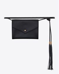 Saint Laurent Black Belt Bags