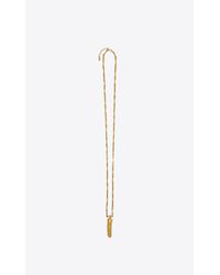 ysl penis necklace