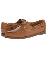 sebago brown cognac