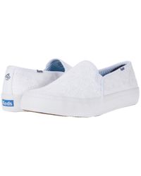 keds double decker white