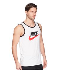 Nike Synthetic Ace Logo Tank Top for Men - Lyst