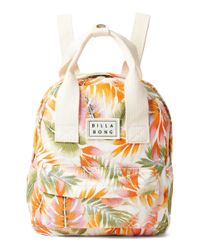 yellow billabong backpack