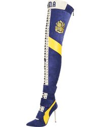 puma thigh high boots