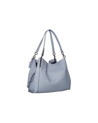 coach ladies dalton 31 leather shoulder bolsa