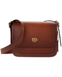 coach glovetanned leather rambler crossbody