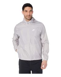 nike gray windbreaker