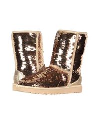 gold shimmer uggs