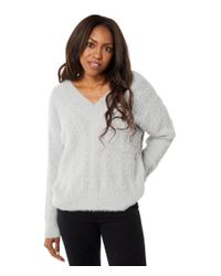 lucky brand chenille cowl neck sweater