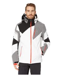 spyder leader jacket black