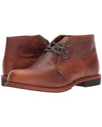 chippewa dress chukka