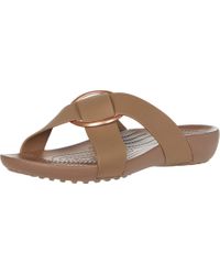 crocs serena bronze