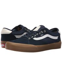 Vans Canvas Chima Pro 2 (navy/gum/white) Men's Skate Shoes in Blue for Men  | Lyst