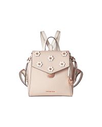 MICHAEL Michael Kors Bristol Small Backpack (soft Pink/light Cream) Handbags - Lyst