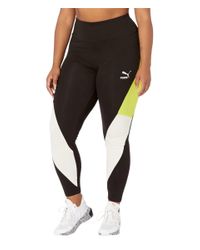 yellow puma leggings