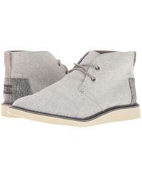 toms canvas chukka boots