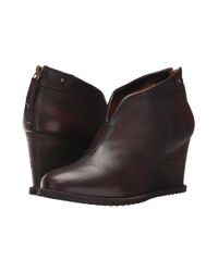 trask tenley wedge bootie