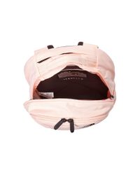 north face backpack light pink