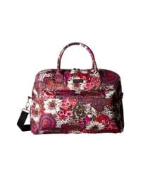 vera bradley perfect companion travel bag