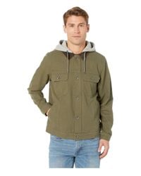 precept hooded trucker jacket